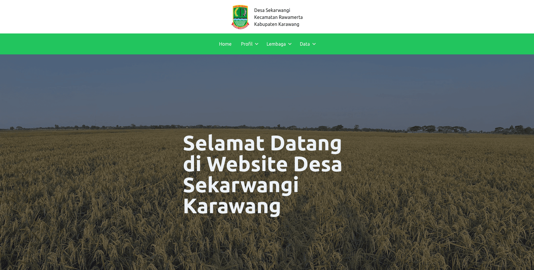 Profile Desa Sekarwangi